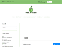 Tablet Screenshot of mytotalwireless.com